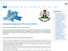 Tablet Screenshot of nagis.org